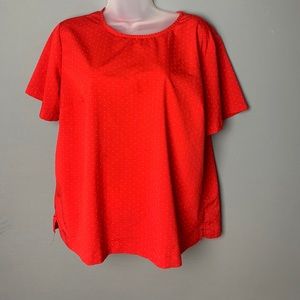 Blouse red